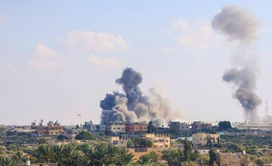 egypt-sinai-rafah-gaza-crossing-israel-air-strike-10-oct-2023-sfhr.jpg
