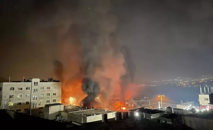 تفجير منزل في عوريف
