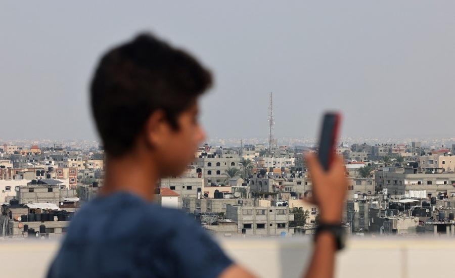 انقطاع الاتصالات والانترنت عن غزة