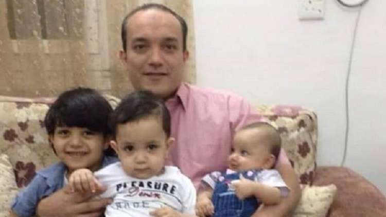 ذلح اطفاله الثلاثة وزوجته في مصر 